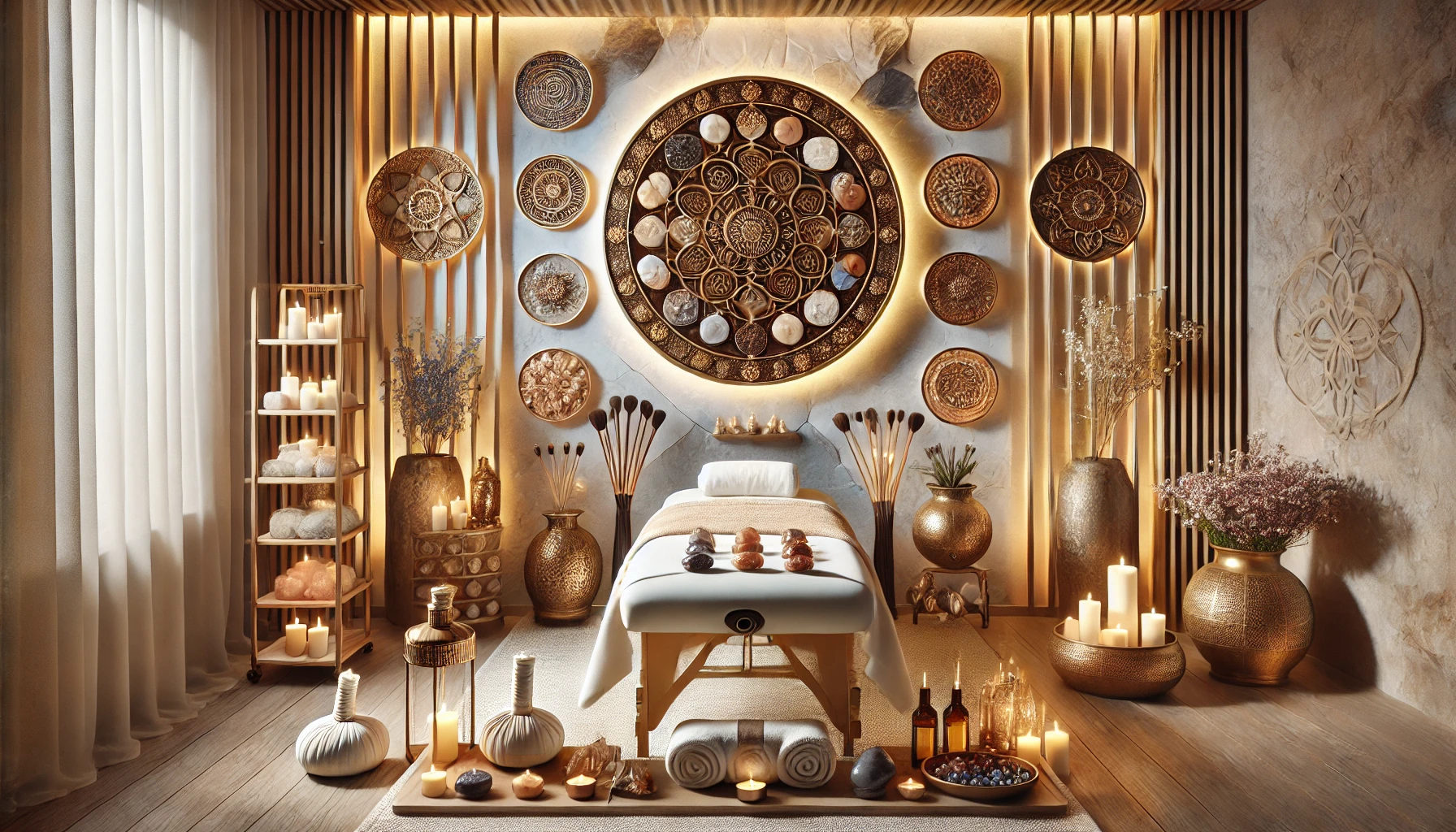 Massagens com Cristais e Terapias Energéticas